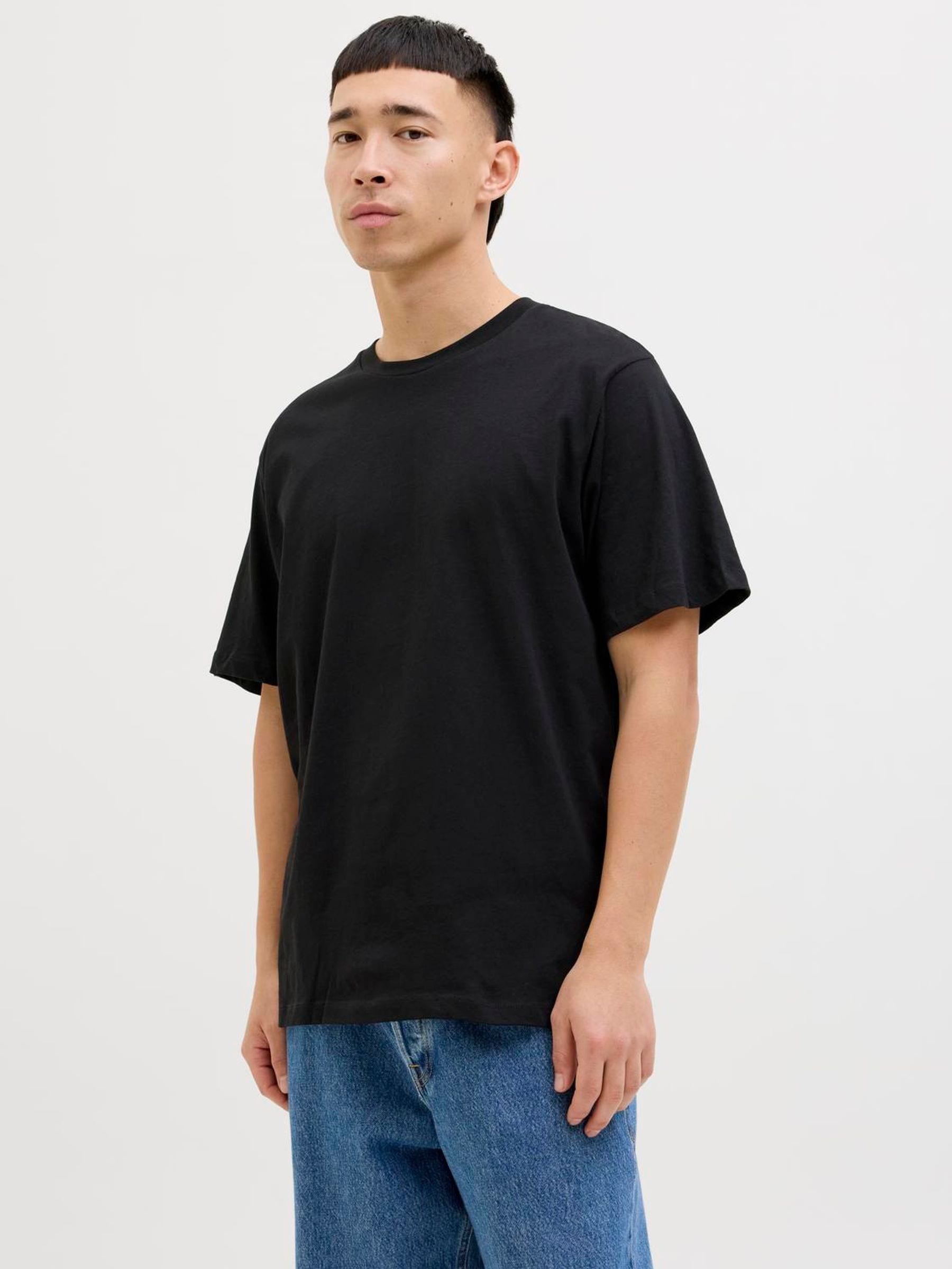 Buy JACK & JONES White Shortsleeve Loose T-Shirts 3 Pack from Next USA