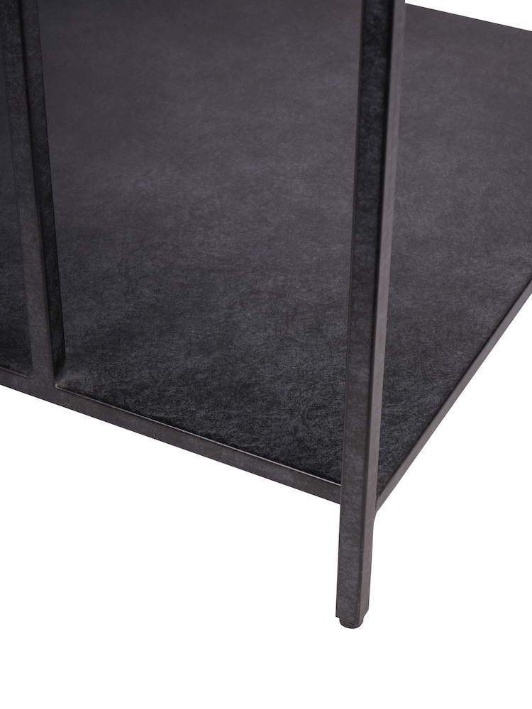 Libra Interiors Charcoal Black Brooks Mottled Coffee Table - Image 6 of 6 Libra Interiors Charcoal Black Brooks Mottled Coffee Table - Image 6 of 6