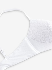 Black/White/Light Pink Pad Non Wire Lace Ultimate Comfort Bras 3 Pack - Image 17 of 19