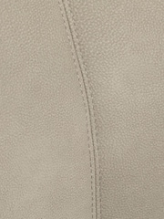 Barker and Stonehouse Natural Faux Leather Left Corner Bench - Image 6 of 6