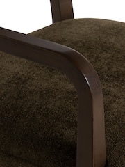 Barker and Stonehouse Dark Green Fabric Armchair - Image 4 of 6