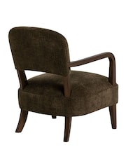 Barker and Stonehouse Dark Green Fabric Armchair - Image 6 of 6