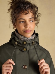 Rainmore Khaki Green Waterproof Button Through Raincoat - Image 6 of 10