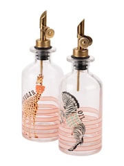 Yvonne Ellen Multi Animal Glass Oil & Vinegar Bottle - Image 2 of 5