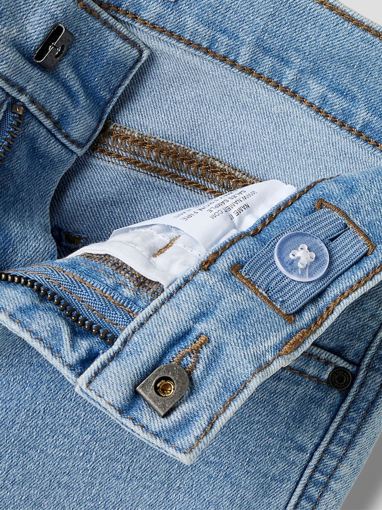 Name It Sky Blue Polly Bootcut Jeans - Image 6 of 6