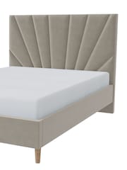 Millbrook Beds Mink Rise Luxury Velvet Frame - Image 5 of 6