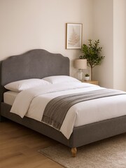 Millbrook Beds Grey Drift Soft Chenille Frame - Image 1 of 6