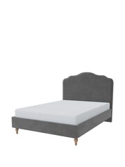 Millbrook Beds Grey Drift Soft Chenille Frame - Image 2 of 6