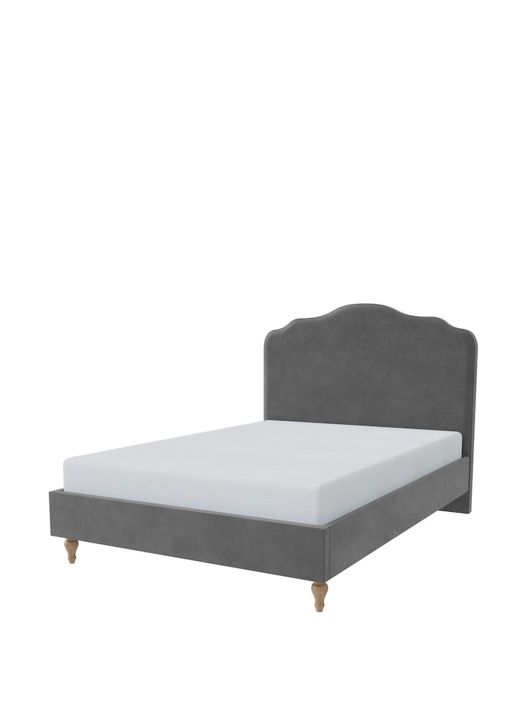 Millbrook Beds Grey Drift Soft Chenille Frame - Image 2 of 6