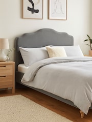 Millbrook Beds Grey Drift Luxury Velvet Frame - Image 1 of 6