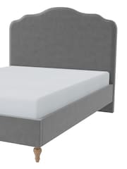 Millbrook Beds Grey Drift Luxury Velvet Frame - Image 5 of 6