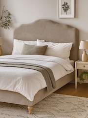 Millbrook Beds Mink Drift Soft Chenille Frame - Image 1 of 6