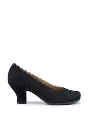 Hotter Black Jive Slip On Formal Shoes - Image 1 of 4
