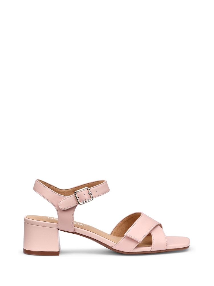 Hotter Pink Extra Wide Fit Jive Slip On Formal Sandals - Image 1 of 4