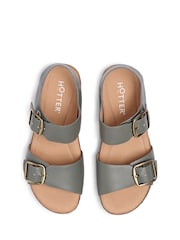 Hotter Green Wide Fit Tourist II Buckle Casual Sandals - Image 3 of 4