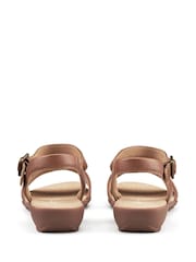 Hotter Extra Breite Passform Tropic Schnalle Lässige Sandalen - Bild 3 von 4