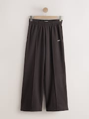 self. Chocolate Brown Wide Leg Joggers - Image 6 of 8