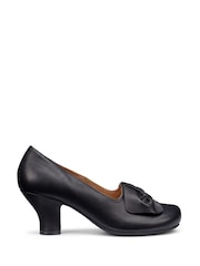 Hotter Black Standard Fit Donna Slip On Formal Shoes - Image 1 of 4