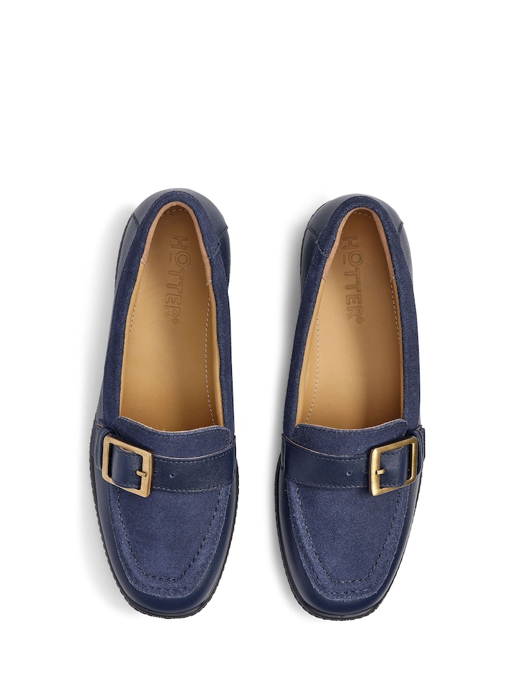 Hotter Blue Opal Slip On Full Shoes - Image 4 of 4
