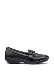 Hotter Black Standard Fit Opal Slip On Full Shoes - Image 1 of 4