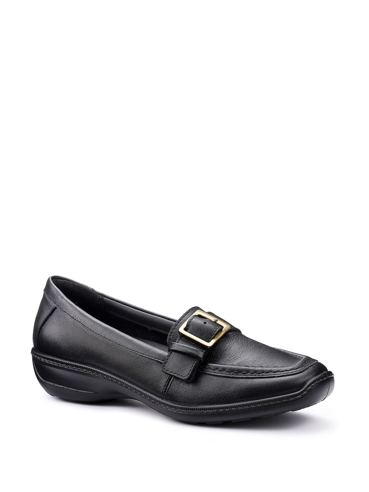 Hotter Black Standard Fit Opal Slip On Full Shoes - Image 2 of 4