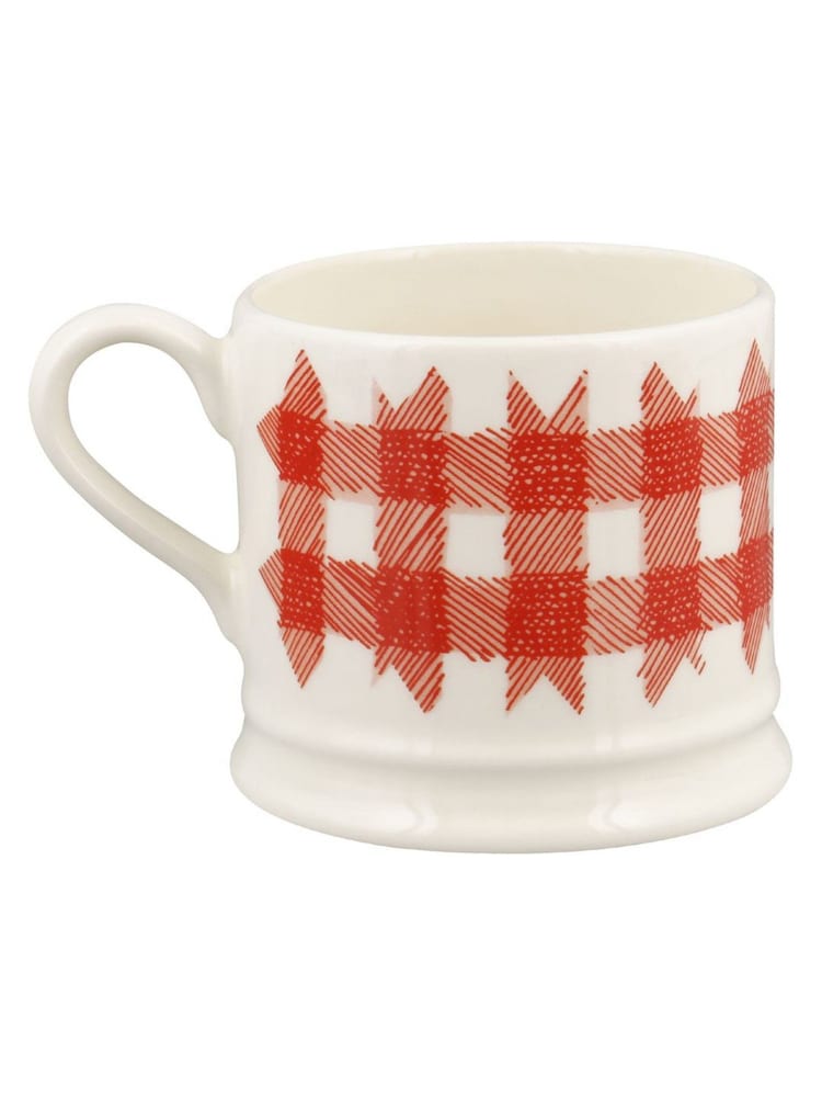 Emma Bridgewater Cream Small Gingham Mug - Image 2 of 4 Emma Bridgewater Cream Small Gingham Mug - Image 2 of 4