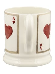 Emma Bridgewater Cream Ace Of Hearts 1/2 Pint Mug - Image 3 of 5