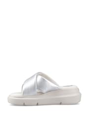 Hush Puppies Silver Uplift Crossover Sandals - Image 3 of 5