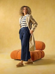 Hush Puppies Tan Blanche Fur Mule - Image 6 of 7