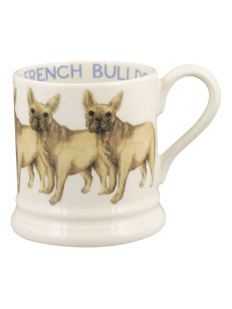 Emma Bridgewater French Bulldog 1/2 Pint Mug - Image 1 of 4