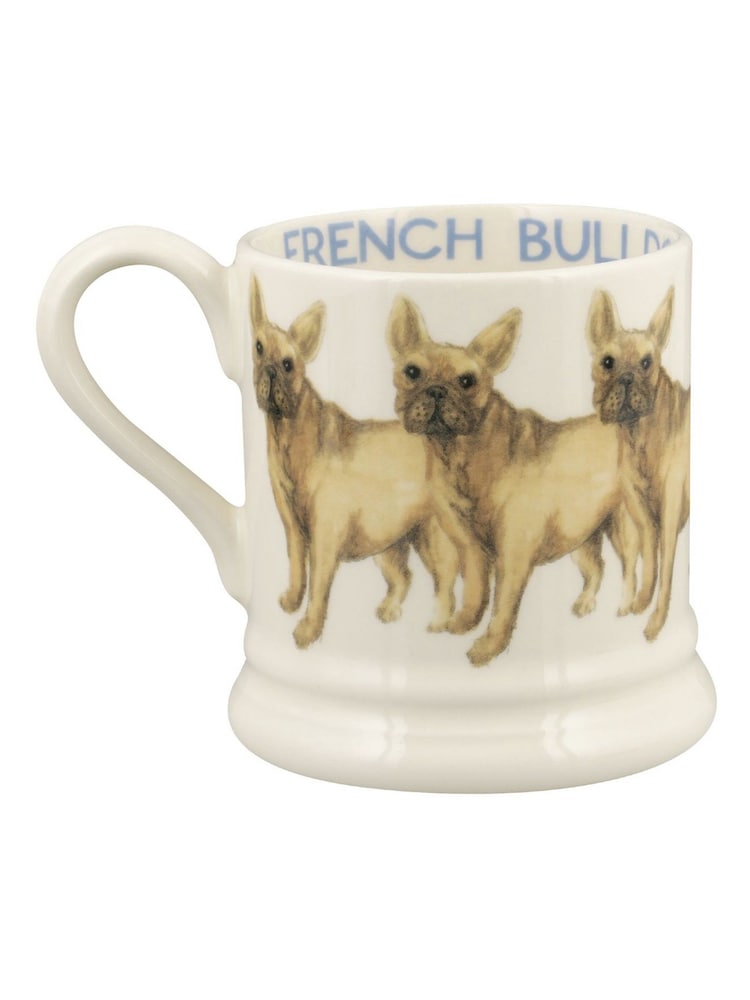 Emma Bridgewater French Bulldog 1/2 Pint Mug - Image 2 of 4