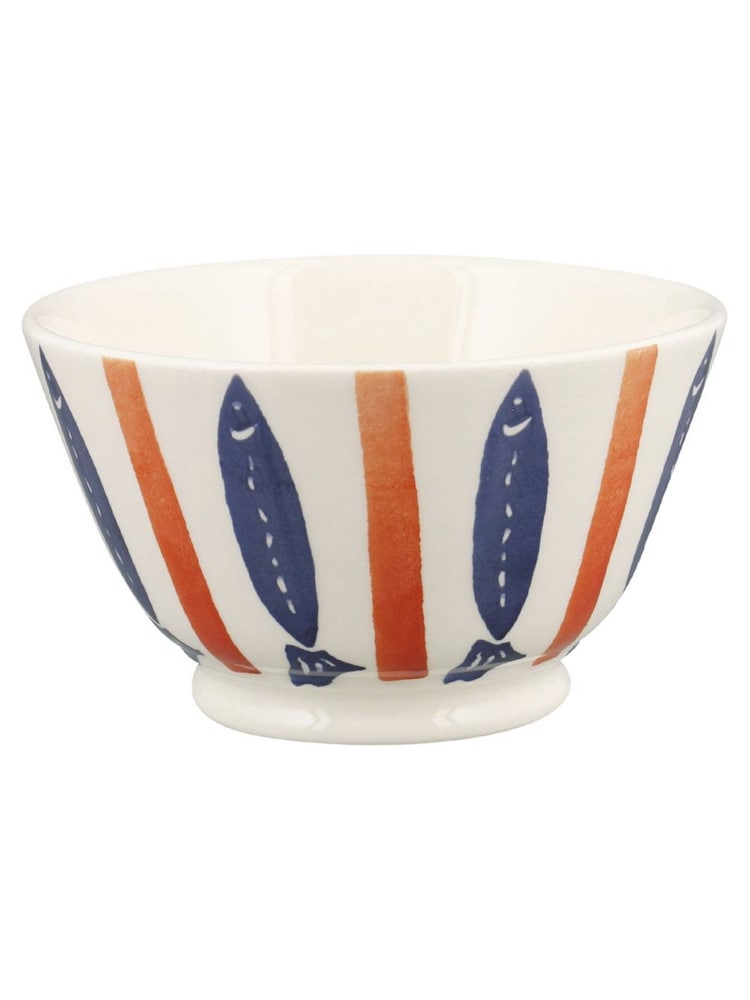 Emma Bridgewater Cream Seafood Stripe Small Old Bowl - Image 2 of 3 Emma Bridgewater Cream Seafood Stripe Small Old Bowl - Image 2 of 3