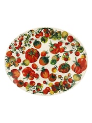 Emma Bridgewater Cream Medium Vegetable Garden Tomatoes Oval Platter - Image 1 of 1