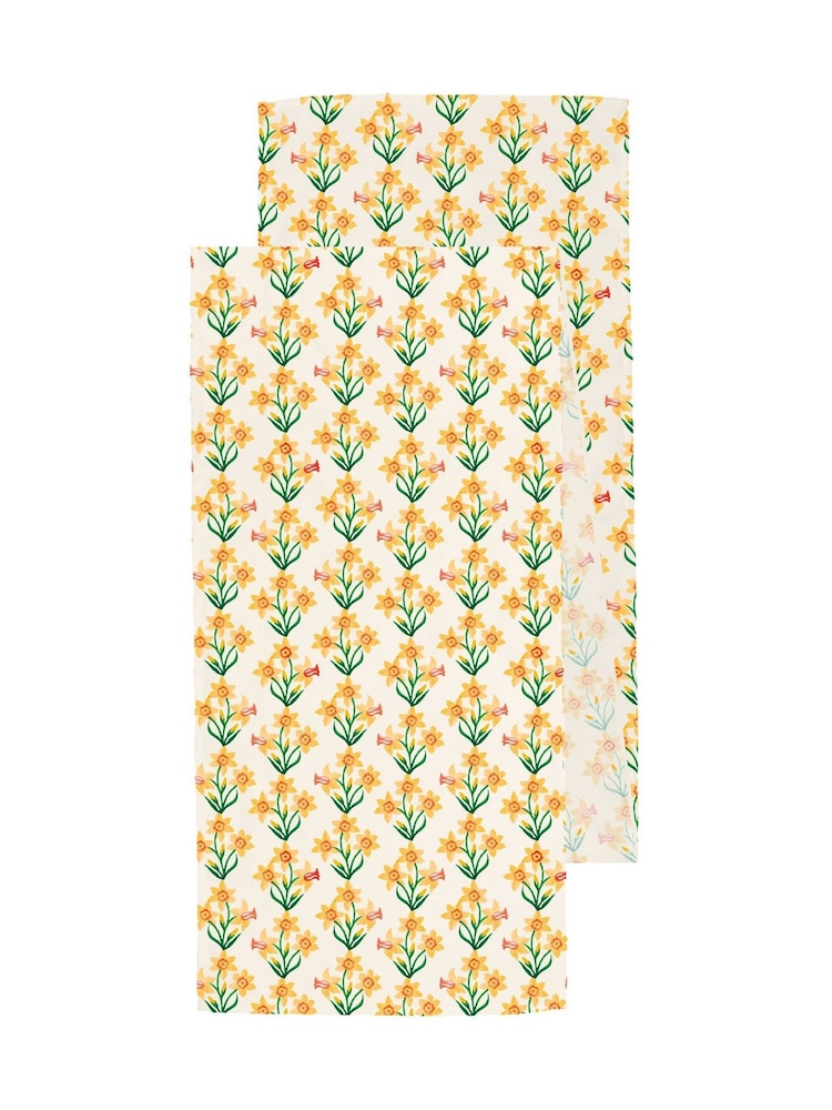 Emma Bridgewater Yellow Windblown Daffodils Runner - Image 1 of 1 Emma Bridgewater Yellow Windblown Daffodils Runner - Image 1 of 1