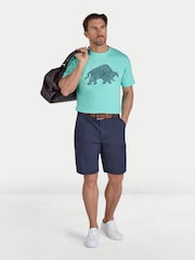 Raging Bull Green High Build Geo T-Shirt - Image 3 of 4
