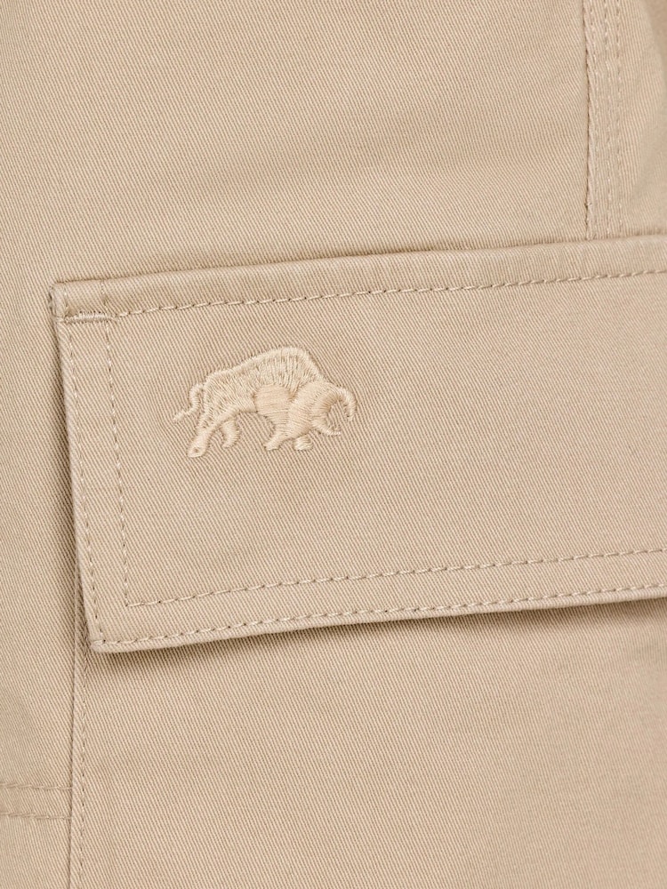 Raging Bull Natural Natural Classic Cargo Shorts - Image 4 of 4 Raging Bull Natural Natural Classic Cargo Shorts - Image 4 of 4
