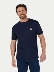 Raging Bull Blue Crest T-Shirt - Image 1 of 4