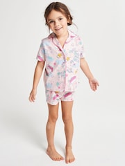 Brand Threads Pink Peppa Pig Short Pyjamas Set - Image 1 of 6