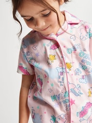 Brand Threads Pink Peppa Pig Short Pyjamas Set - Image 5 of 6