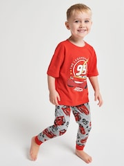 Brand Threads Red Cars Short Sleeve Pyjamas Set - Image 1 of 6