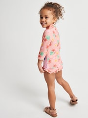 Brand Threads Orange Moana Swim Set - Image 2 of 6