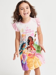 Brand Threads מארז של 2 כותונות לילה בהדפס של Disney Princess - תמונה 8 מתוך 9
