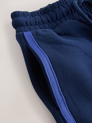 Navy Tapered Regular Stripe Joggers (3-16yrs) - Image 4 of 5