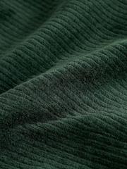 Green Corduroy Collarless Jacket - Image 4 of 4