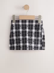 Black/ White Embroidered Bow Wrap Skort (3mths-7yrs) - Image 5 of 8