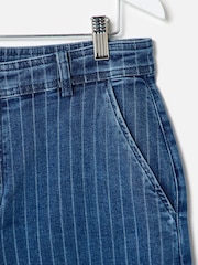 جينز واسع الساق بخطوط دنيم من Oliver Bonas - صورة 5 من 7