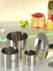 GEFU Black Or Silver Formidable Professional Dish Ring Set - Image 2 of 4