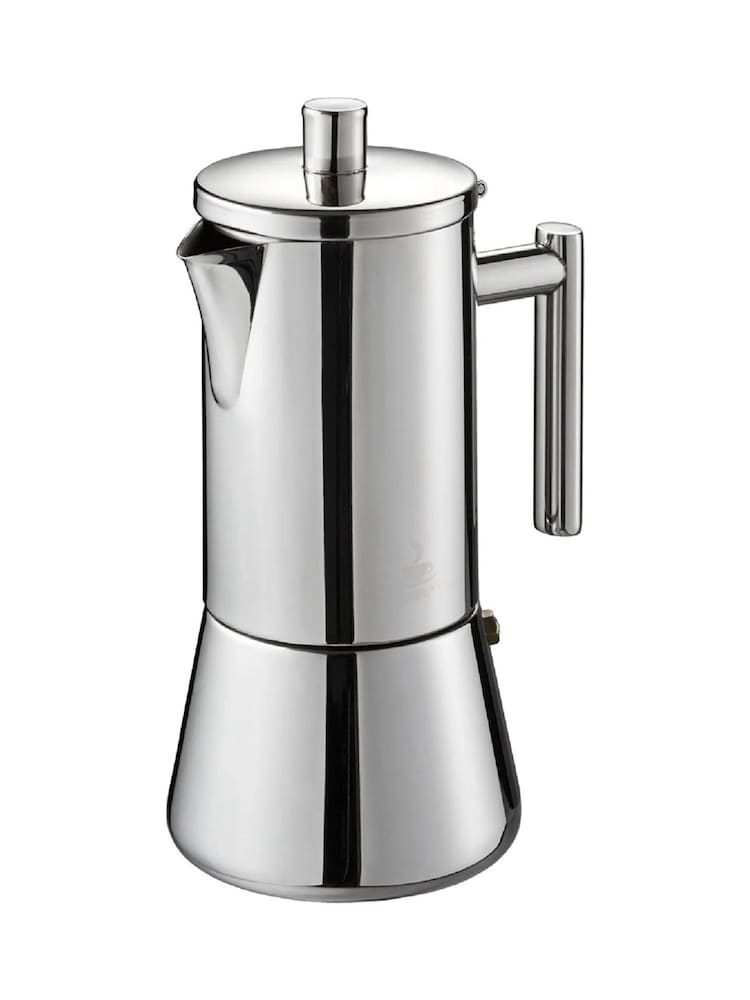 GEFU Silver Nando Espresso Maker 4 Cup - Image 1 of 3