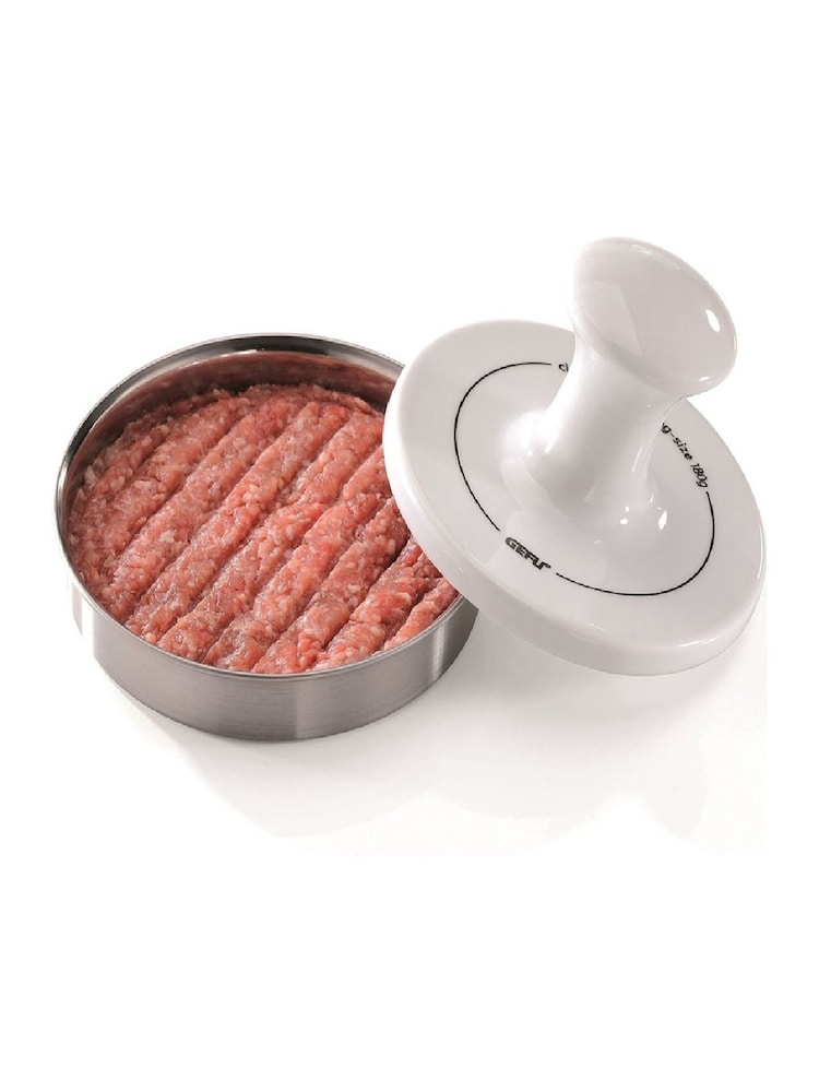 GEFU Silver or White Spark Hamburger Press - Image 2 of 5