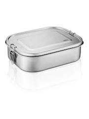 GEFU Silver Endure Large Lunch Box - Image 1 of 2